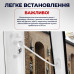 Детский замок на окна Penkid Safety Lock с белым тросом - тросовый ограничитель открывания окна для детей.