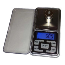 Ювелирные весы карманные 0.01 - 500г Pocket Scale MH-500 Silver