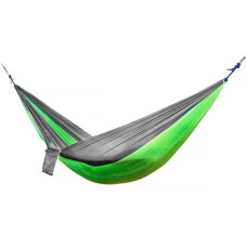 Гамак Kayfovo Chill 260 x 140 см + крепления Серо-Салатовый