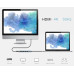 USB Хаб HUB Type C 4K HDMI Type-C 3хUSB-3.0 TF/SD Картридер PD Type-C 7 в 1 Kayfovo UH-TP7