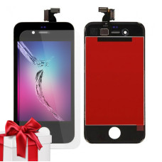 Дисплей iPhone 4 экран Черный iPhone модуль сенсор LCD для iPhone тачскрин стекло сенсор на iPhone Black Защитное стекло в Подарок PAVLYSH (PD-13)