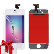 Дисплей iPhone 4 экран Белый iPhone модуль сенсор LCD для iPhone тачскрин стекло сенсор на iPhone White Защитное стекло в Подарок PAVLYSH (PD-12)