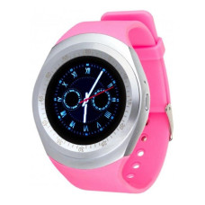 Смарт-часы UWatch Y1 (Pink/Silver)