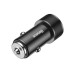 Автомобильное зарядное Baseus Small Screw 3.4A Dual-USB Car Charger Black (CAXLD-C01)