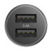 Автомобильное зарядное Baseus Small Screw 3.4A Dual-USB Car Charger Black (CAXLD-C01)