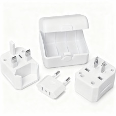 Универсальный адаптер для путешествий международный адаптер для розетки универсальный переходник 3 в 1 сетевой переходник с американской вилки на европейскую Kayfovo PAD-31