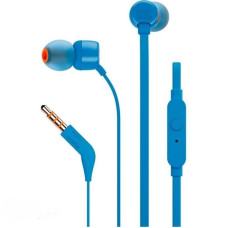 Наушники с микрофоном JBL T110 Blue