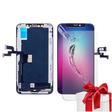 Дисплей iPhone XS экран iPhone модуль сенсор LCD для iPhone тачскрин стекло сенсор на iPhone Black Защитное стекло в Подарок PAVLYSH (PD-62)