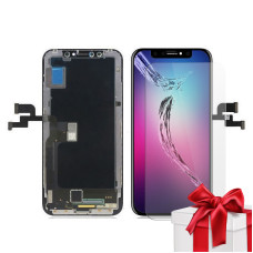 Дисплей iPhone XS Max экран iPhone модуль сенсор LCD для iPhone тачскрин стекло сенсор на iPhone Black Защитное стекло в Подарок PAVLYSH (PD-61)