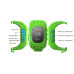 Детские умные часы Smart Baby Q50 GPS Smart Tracking Watch Green