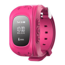 Детские умные часы Smart Baby Q50 GPS Smart Tracking Watch Pink
