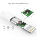Кабель для iPhone Lightning to USB кабель зарядки для iPad IOS 1m и блок питания зарядный Комплект White PAVLYSH (PZ-05)