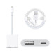 Переходник для iPhone на USB для подключения камеры с разъемом зарядки кабель Lightning на USB адаптер Kayfovo PA-53