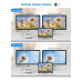 USB хаб Type C 10 в 1 HDMI VGA AUX 3.5 mm SD/TF Card Reader USB Hub 3x3.0 Ethernet LAN RJ 45 USB C Charging PAVLYSH H-4