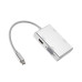 USB хаб на VGA DVI HDMI DisplayPort переходник для Type-C адаптер USB hub для USB-C на MacBook hub PAVLYSH PH-06