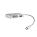 USB хаб на VGA DVI HDMI DisplayPort переходник для Type-C адаптер USB hub для USB-C на MacBook hub PAVLYSH PH-06