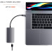 USB хаб Type C 8 в 1 HDMI USB Hub 3x3.0 Ethernet LAN RJ 45 USB SD TF Card Reader USB C переходник USB-C PAVLYSH P4