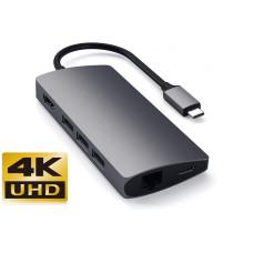 USB хаб Type C 8 в 1 HDMI USB Hub 3x3.0 Ethernet LAN RJ 45 USB SD TF Card Reader USB C переходник USB-C PAVLYSH P4