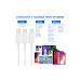 Комплект для зарядки iPhone Lightning to USB комплект 3 штуки кабель синхронизации 2М шнур для Айфон iPad iPod Kayfovo PC-8