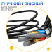 Магнитный кабель для зарядки телефона 3 в 1 магнитная зарядка для iphone Magnetic Lightning MicroUSB Type C 0.5М