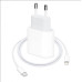 Комплект быстрой зарядки Hifriend для Apple iPhone, Сетевое зарядное устройство 18W USB-C + Кабель USB-C Lightning 2M