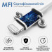 Кабель для зарядки iPhone apple lightning быстрая зарядка iPad Data Cable fast charge с разъемом Apple Lightning to USB зарядка 1м