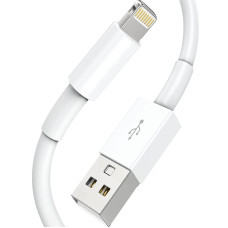Кабель для зарядки iPhone apple lightning быстрая зарядка iPad Data Cable fast charge с разъемом Apple Lightning to USB зарядка 1м