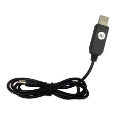 Кабель повышения напряжения USB DC от Power Bank для Wi-Fi роутера/модема 9V