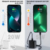 Сетевое зарядное устройство для iPad IPhone 14/13/12 20W USB-C + кабель type-c lightning 1М Комплект быстрой зарядки White