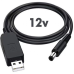Кабель-переходник BERGER "WiFi Boost" - переходник повышающий  с USB 5V на 12V DC 5.5*2.5 для роутера 