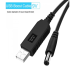Кабель-переходник BERGER "WiFi Boost" - переходник повышающий  с USB 5V на 9V DC 5.5*2.5 для роутера