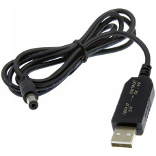 Кабель-переходник BERGER "WiFi Boost" - переходник повышающий  с USB 5V на 9V DC 5.5*2.5 для роутера