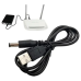 Повышающий кабель переходник для роутера "Wifi без света" переходник USB-DC 9V 5.5x2.5mm