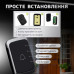 Беспроводной дверной звонок музыкальный водонепроницаемый DoorBell Комплект дверного звонка дальность радио действия до 300 м Kayfovo DB-13 black 