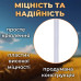 Автомобильный флаг Украины с держателем 30х20 см, Автофлаг с креплением на флагштоке на стекло машины аксессуар для автомобиля Kayfovo K30-20
