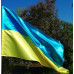 Атласный флаг Украины под флагшток Making 140х90 см желто-голубой