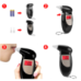 Алкотестер Digital Breath Alcohol Tester карманный Цифровой драгер с подсветкой 4 мундштука (0901-005-00)