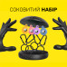 Чехол брелок для Apple AirTag с карабином Pink, Light-Blue, Yellow, Purple Комплект из 4 шт Kayfovo PLBYP4