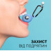 Чехол брелок для Apple AirTag с карабином Dark-Blue, Blue, White, Black Комплект из 4 шт Kayfovo DBBWB4