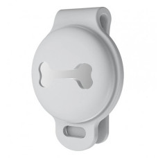 Чехол брелок для Apple AirTag на ошейник для собак AirTag case for dog Clip Grey Kayfovo ATG-1