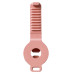 Чехол брелок для Apple AirTag на ошейник для собак AirTag case for dog Clip Pink Kayfovo ATP-1