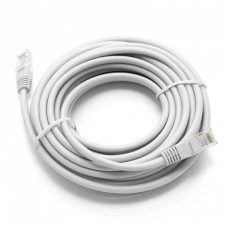 15-метровый патч-корд сетевой LAN кабель для интернета с разъемами RJ-45 AMP (Gigabit Ethernet, до 10000Мбит/с)