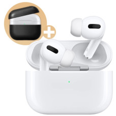 Беспроводные наушники Bluetooth вакуумные наушники блютуз Air Pro 2 Белый + Чехол