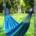 Подвесной компактный тканевый одноместный гамак KingCamp Canvas Hammock Dark Blue (KG3752/42)