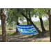 Подвесной компактный тканевый одноместный гамак KingCamp Canvas Hammock Dark Blue (KG3752/42)