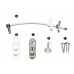 Детский замок на окна Penkid Safety Lock 550 с тросом белый замок для безопасности окон в детской комнате, блокиратор.