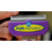 FURminator фурминатор с кнопкой для собак и котов для удаления шерсти универсальный, расческа от шерсти для домашних животных Размер L 6,5см ширина лезвия (462655)