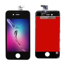 Дисплей iPhone 4S экран Черный iPhone модуль сенсор LCD для iPhone тачскрин стекло сенсор на iPhone Black Защитное стекло в Подарок PAVLYSH (PD-15)