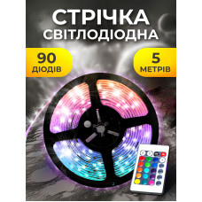 Умная светодиодная лента RGB Smart LED умная LED лента с пультом ДУ Самоклеющаяся гибкая светодиодная лента 5м Kayfovo LE-10