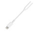 Адаптер Lightning - 3.5 mm Переходник для наушников iPhone на AUX 3.5mm кабель на iPad для аудио AUX Kayfovo AD - 10 